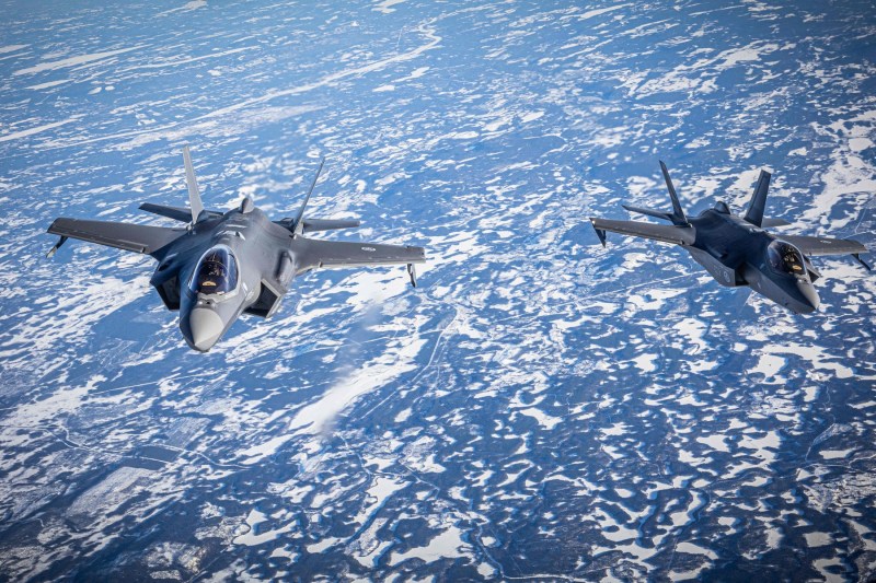 F-35 fighter jets sent to Poland by a NATO founding state to protect a key lens for Ukraine