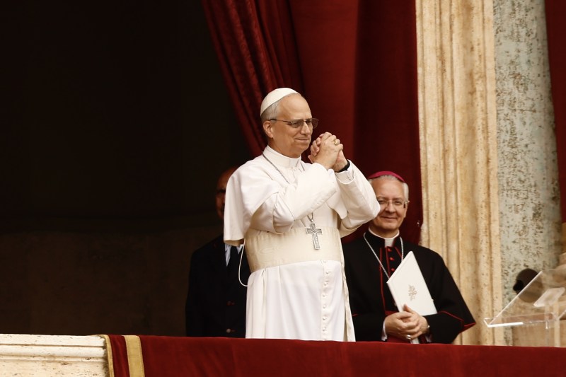 A high cleric of the Russian Orthodox Church will meet on Saturday with Pope Leon