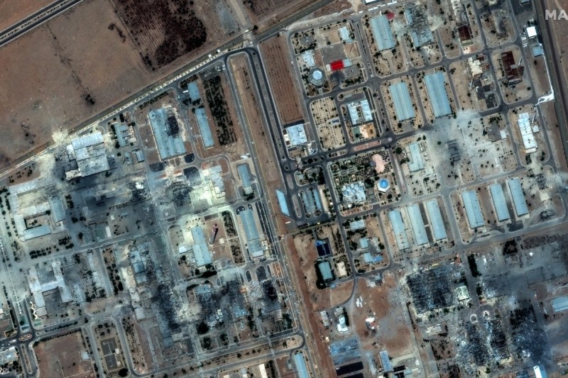 The effects of US blows on Iran nuclear sites. The announcement of the pentagon