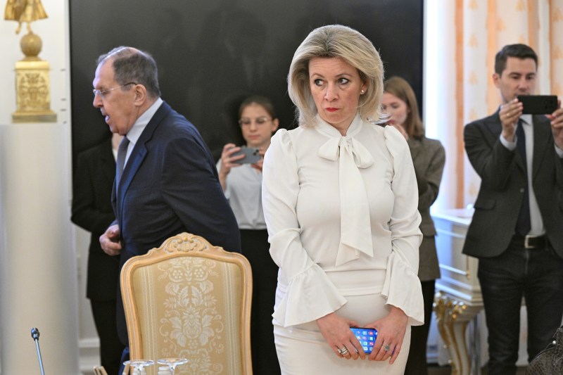 Maria Zaharova attacks the authorities in Bucharest after the air incident. 