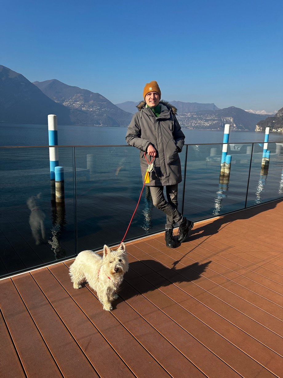 They landed in northern Italy, an hour from Milan.