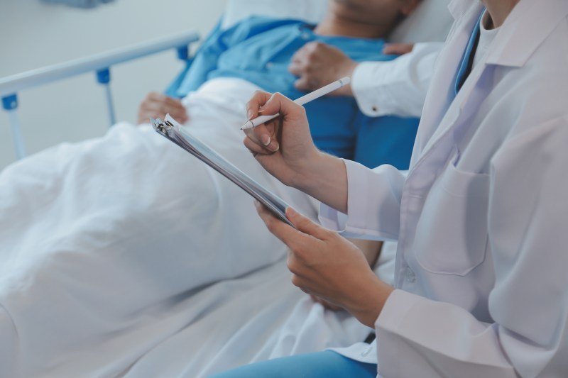 Patient in the hospital. Photo: Shutterstock