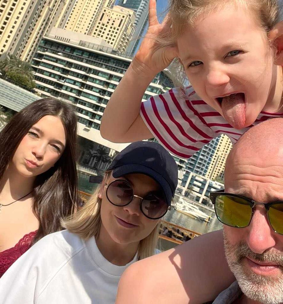Piotr with the family