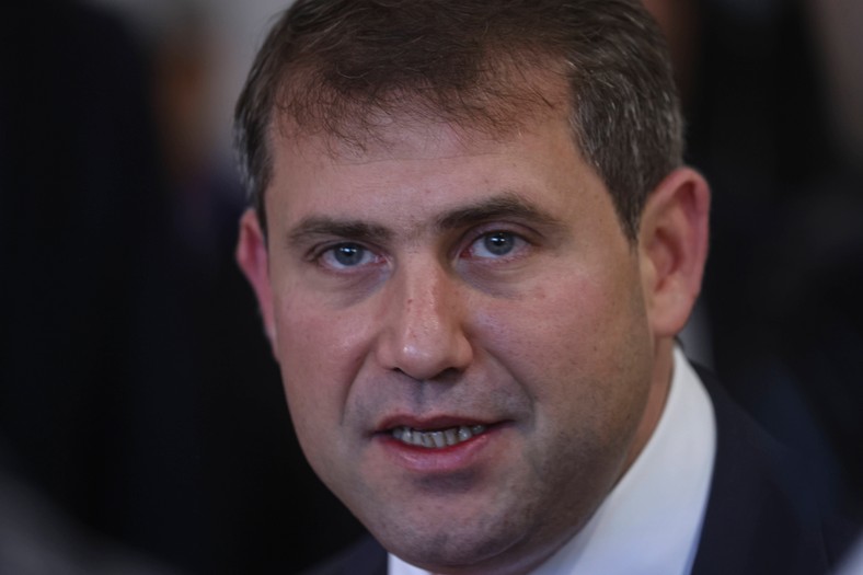 Businessman Ilan Shor during the opening of the Moldovan shopping company "Eurasia" in Moscow, Russia, September 17, 2024