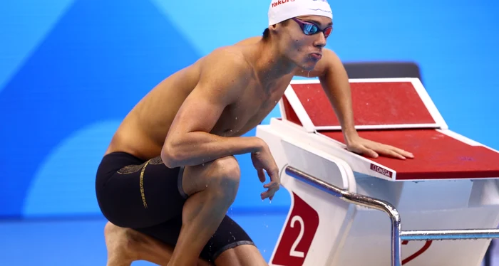 David Popovici, the champion of the world. Photo Getty Images 