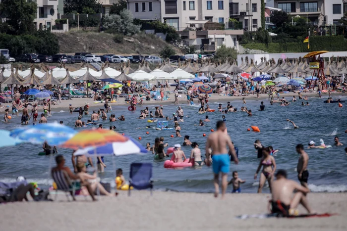 On the coast, the atmosphere remains pleasant. Photo: Inquam Photos/George Călin