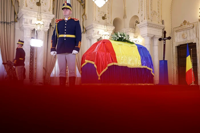 Ion Iliescu will be buried on Thursday at the Ghencea Military 3 Photo cemetery: Inquam Photos/Octav Ganea