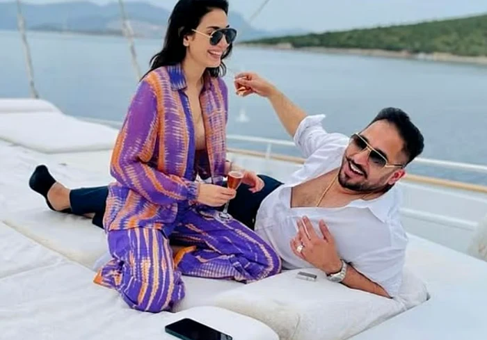 Salman Iftikhar and actress Abeer Rizvi Photo: Instagram