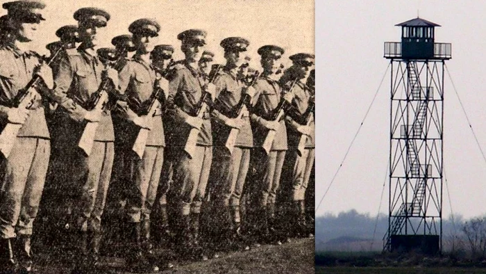 Border guards in the 1960s. Photo: Defense of the homeland. 1961