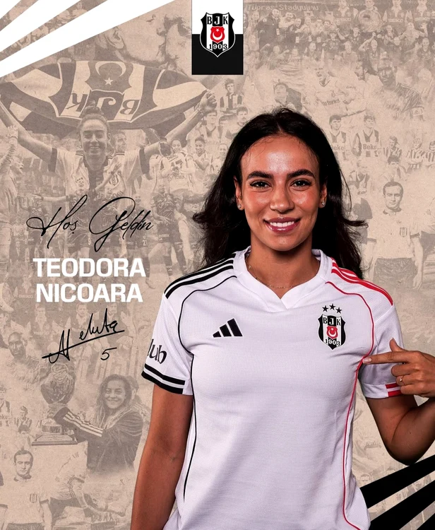 Teodora Nicoara signed with Beșiktaș for the next photo/Instagram season