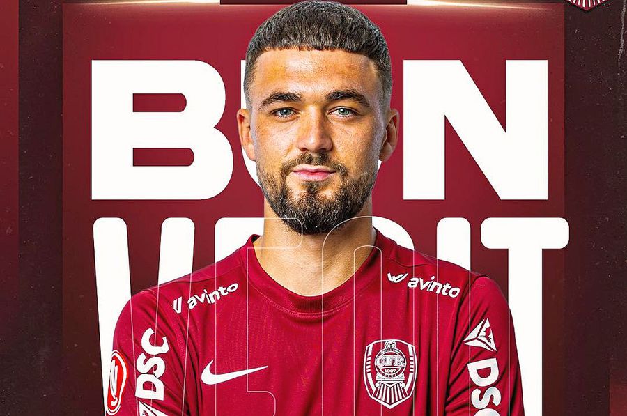CFR Cluj announced the transfer of Ovidiu Perianu // Photo: Facebook MM Stoica ironizes Perianu's transfer to CFR Cluj: