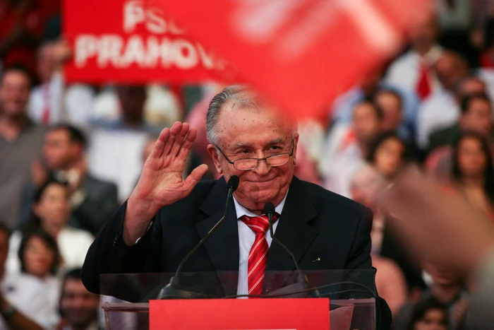 The first post-December president of Romania, Ion Iliescu. Photo: Getty Images