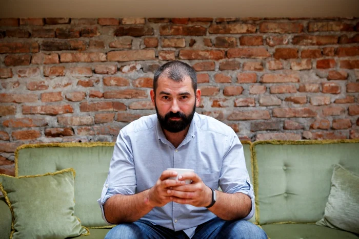 Adi Hădean is also known for his charity actions. Photo: Inquam Photos