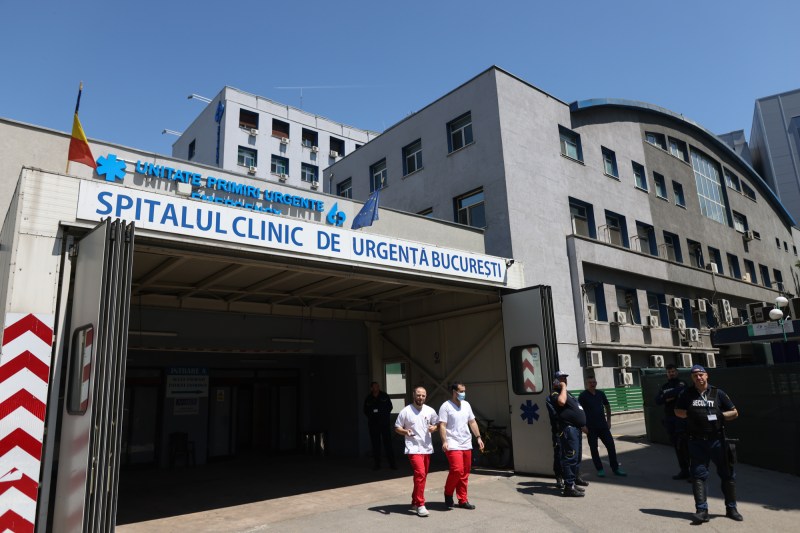 Emergency Hospital Bucharest Floreasca. Inquam Photos / George Călin