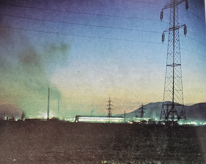 Baia Mare in the 1980s. Photo: Sandu Mandrea, Album Maramureș, Sport - Tourism Publishing House, 1982