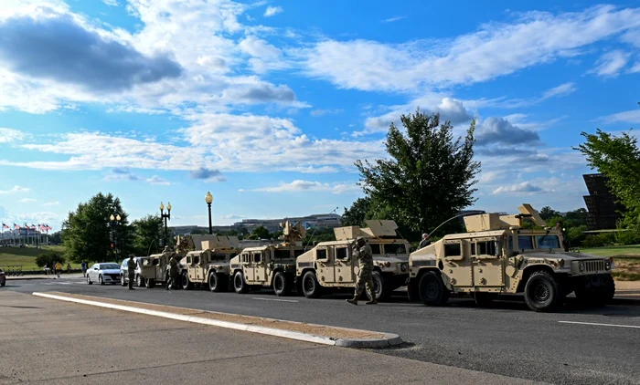 Troops were mobilized to Washington PHOTO US ARMY / X