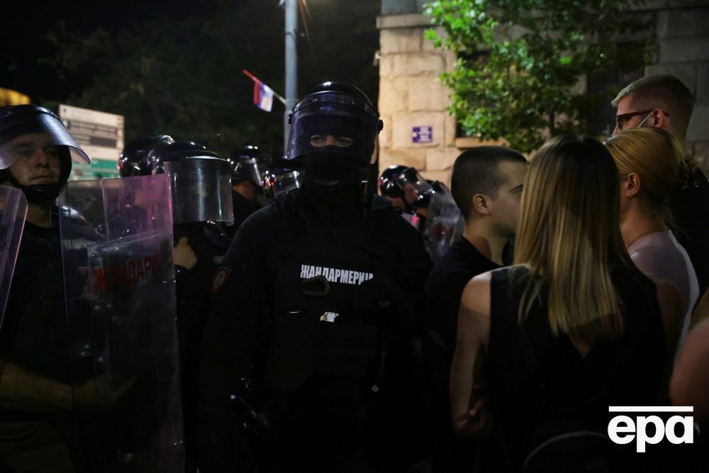 In Serbia, clashes of protesters with the police occurred, dozens of people were injured. Photo 4