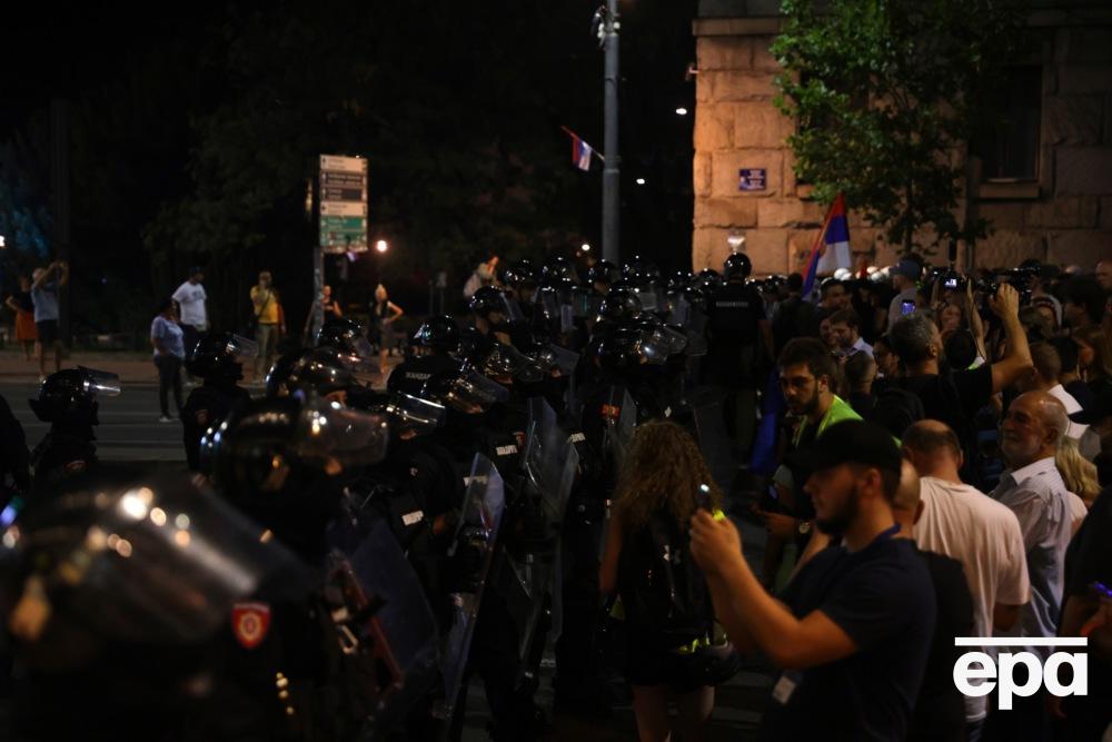 In Serbia, clashes of protesters with the police occurred, dozens of people were injured. Photo 3