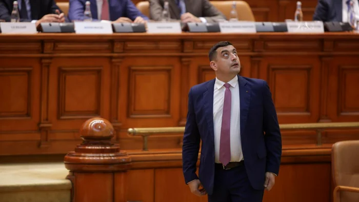 George Simion was given as Ilie Bolojan by a message to mayors / photo source: Inquam Photos