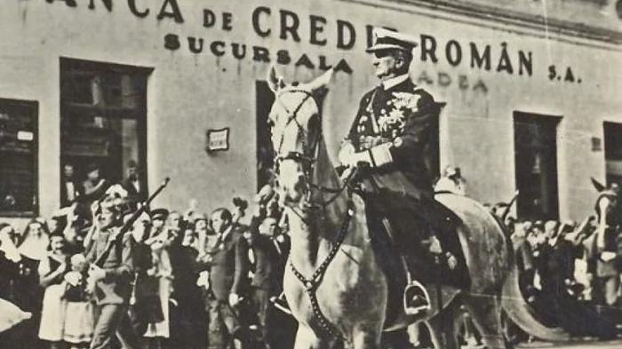 Miklos Horthy pe cal alb la Ciuc FOTO arhivă
