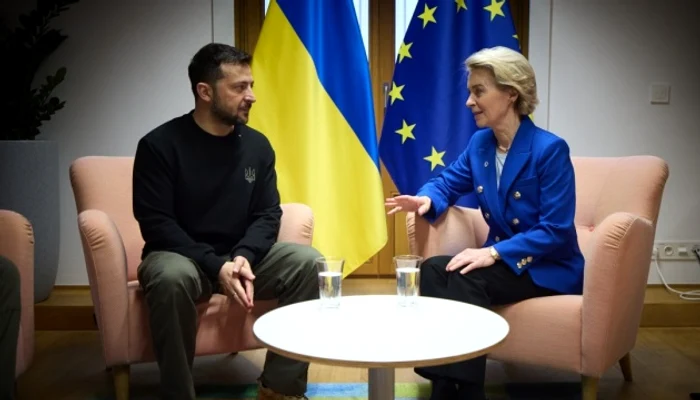 Ursula von der Leyen will go with Zelenski to Washington / Photo source: UKRIFOR