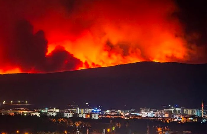 Over 250 people evacuated after a new fire in Turkey: X