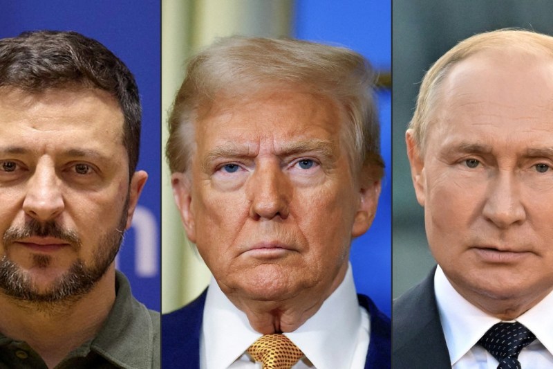 Video what Donald Trump thinks about the possibility of a trilateral with Volodimir Zelenski and Vladimir Putin. 
