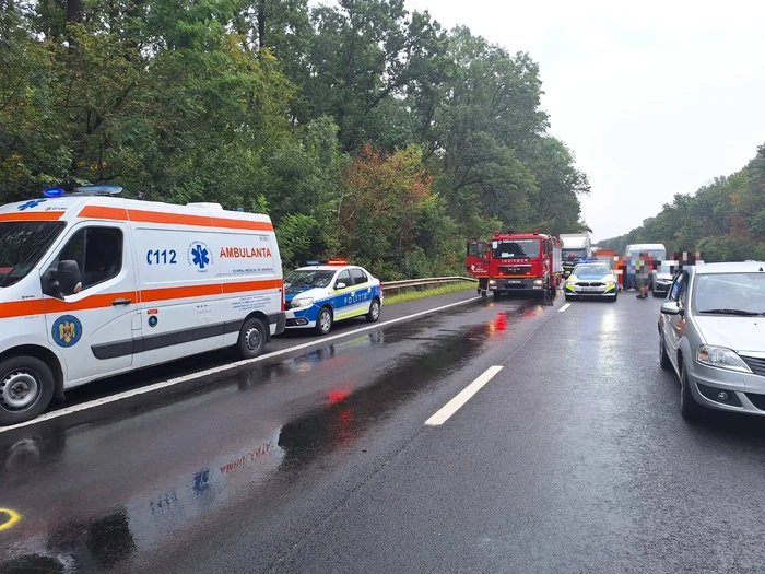The tragedy took place on A1 photo: ISU Giurgiu