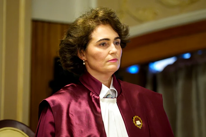 Judge CCR Iuliana Spătete Photo: Mediafax