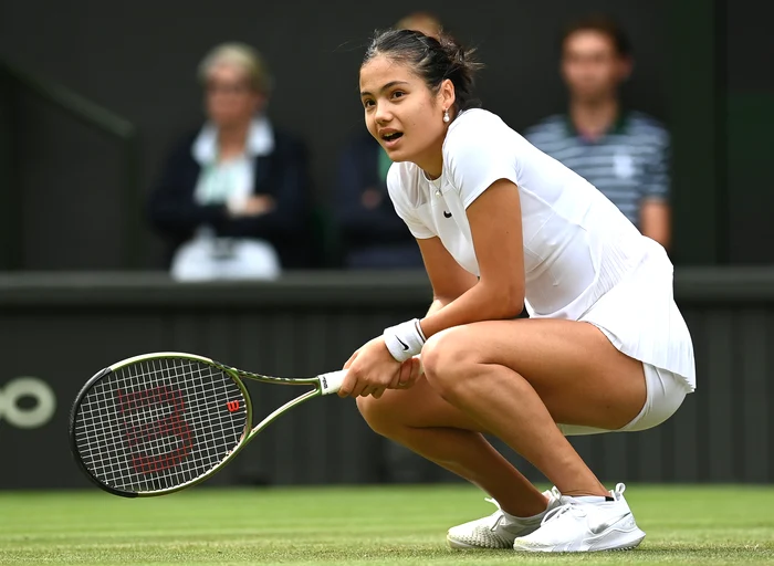 Emma Răducanu, British tennis player, with Spanish Photo origins/Adevărul Archives