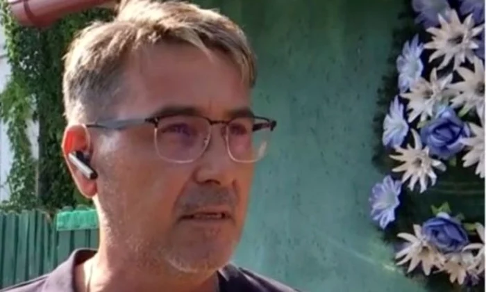 Cătălin Dragomir, Roberta's father Photo: Archive, Video Capture