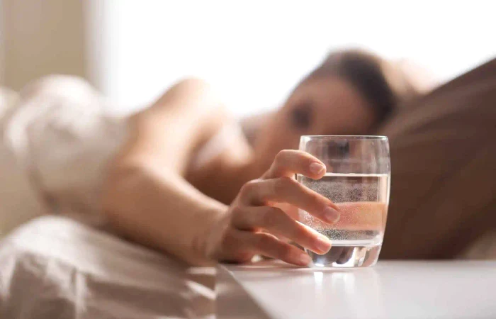 The specialists recommend the consumption of 6-8 glasses of water daily. Photo: Archive