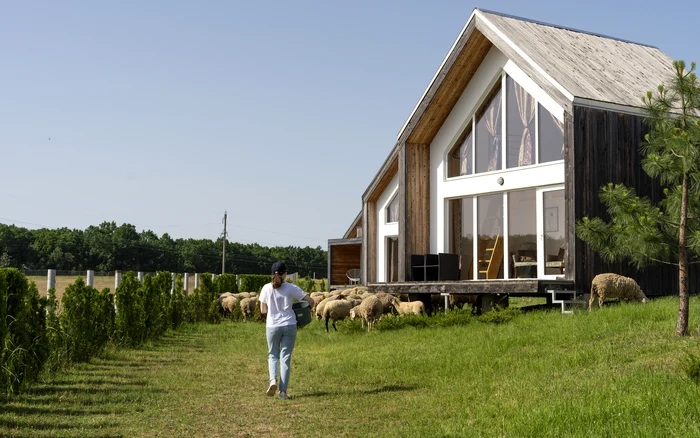 In some villages, the houses in prefabricated take the place of the old, made by craftsmen. Freepik.com