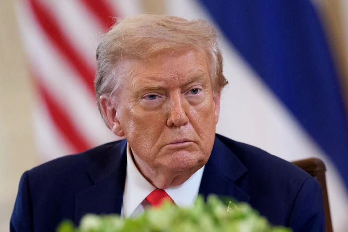 Donald Trump at the White House, at the meeting with European Profimedia photo leaders