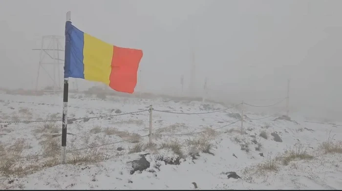 It snowed entirely in the mountains although we are in August / Photo source: Meteoplus