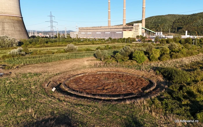The Amphitheater from Micia, spared by the works at the Mintia power plant. Photo: Daniel Guță