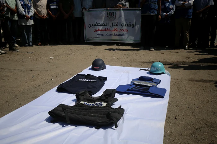 Five journalists were killed by the Israeli attack on a hospital in the southern Gasa Profimedi