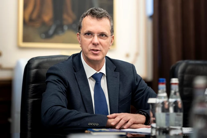 Ionuţ Măriţă talks about assuming five packages of fiscal measures. Photo: Facebook