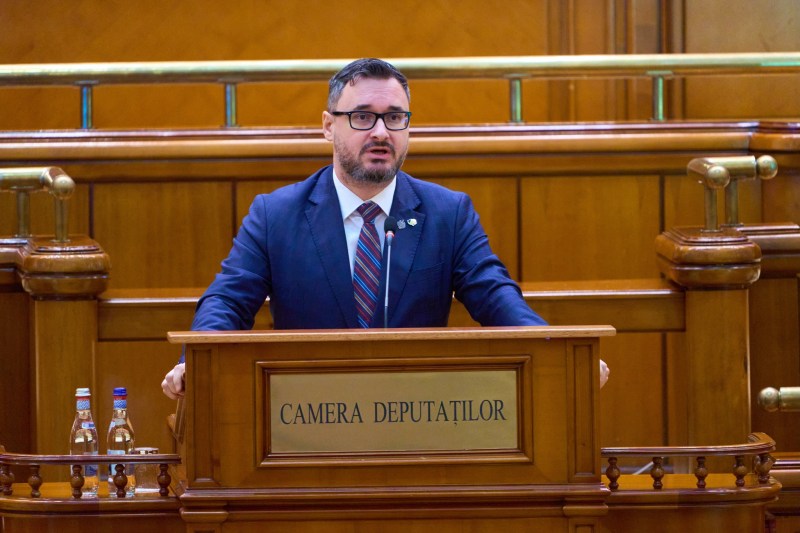 Dan Tănasa, a reaction to the incident in which a foreign delivery was hit on a street in Bucharest. He attacks the press and says that 