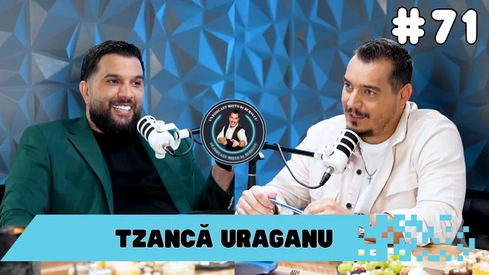 Tzancă Uranaganu tried to explain this behavior. Photo: Facebook/Bursucu '