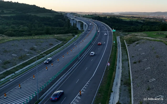 Highways are often the place of risky exceedances due to speed. Photo: Daniel Guță
