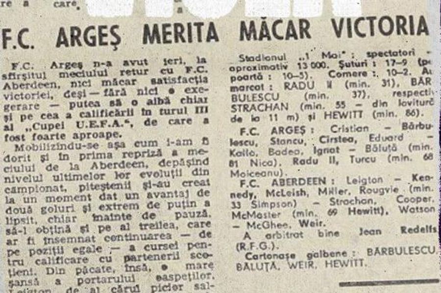 Strictly secret! The disclosures of the Romanian goalscorer that Sir Alex tried to transfer to Aberdeen: 