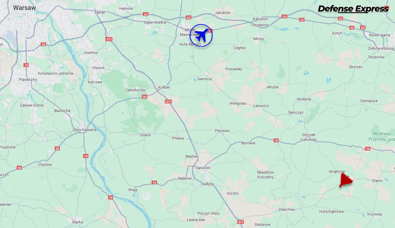 Russian Shaheda fell 40 km from the Polish air base with the NATO patrol - Defense Express photo 1