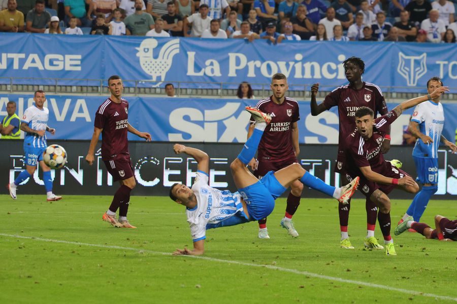 Craiova University - Sarajevo, Tour 2 Preliminary Conference League, return sleeve. Photo: Ionuț Iordache (gsp.ro) Craiova University today finds its possible opponent from the Conference League play-off »Top 5 Championships teams