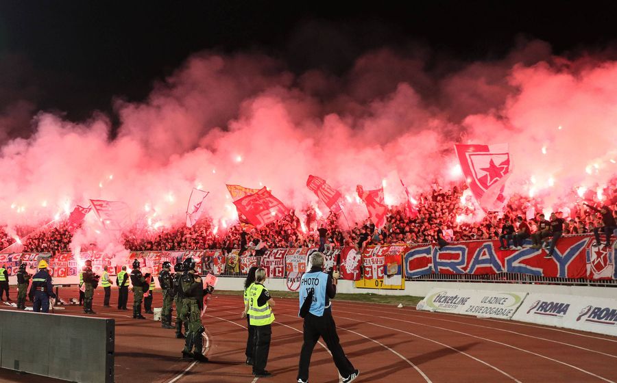 Maximum alert at the match Lech Poznan - Red Star Belgrade! What the Serbs want to display: 