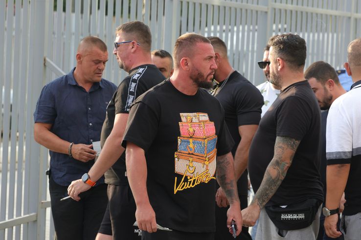 Supporters who have made Moving with FCSB for the match with Drita / Photo: GSP