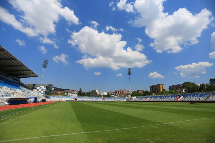 Fadil Vokrri Stadium in Pristina Photo: Ionuţ Iordache (GSP)
