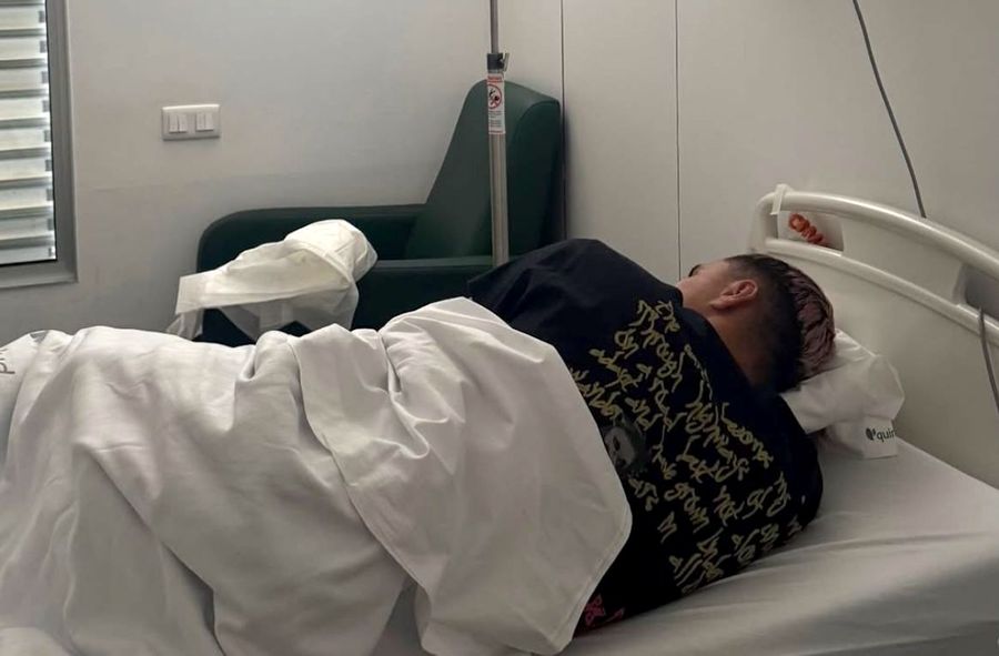 Cristi Manea, in the hospital Curious case at Rapid: he discovered that he has a fracture and was admitted alone in a hospital in Barcelona! »Wife made the announcement, the club's heads had no