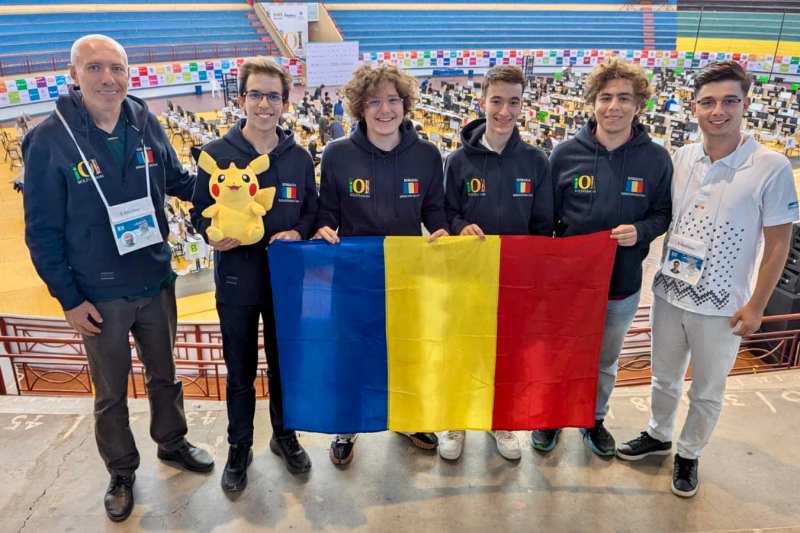 Historical result for Romania: Romanian students obtained four gold medals at the International Informatics Olympiad