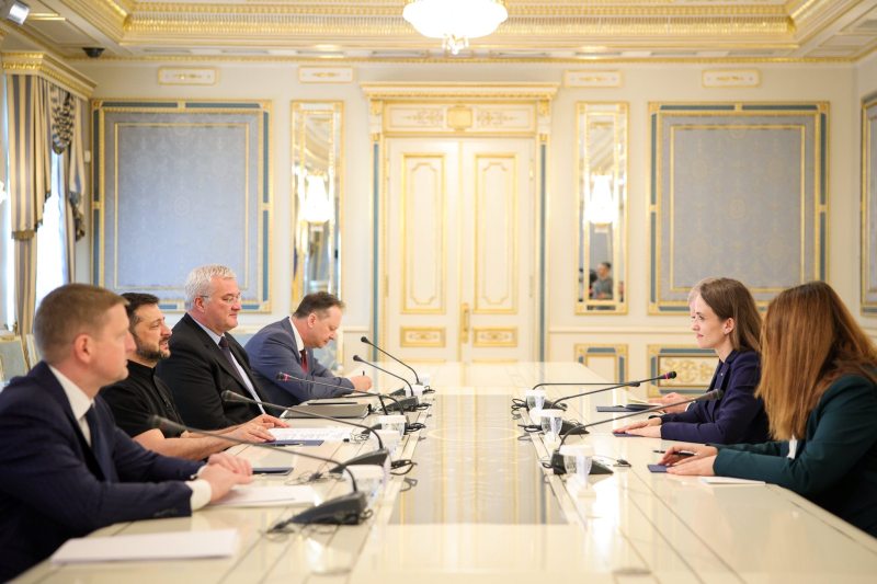 The head of the Romanian diplomacy met with Zelenski, in Kiev: we build a strategic partnership between Romania and Ukraine